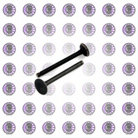Клапаны (пара, голые)   4T GY6 50   (L-64.5mm)   KOMATCU   (mod.A)