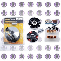 Вариатор передний (тюнинг) Yamaha JOG 90, 2T Stels 50 (+палец, ролики 8,5г) 